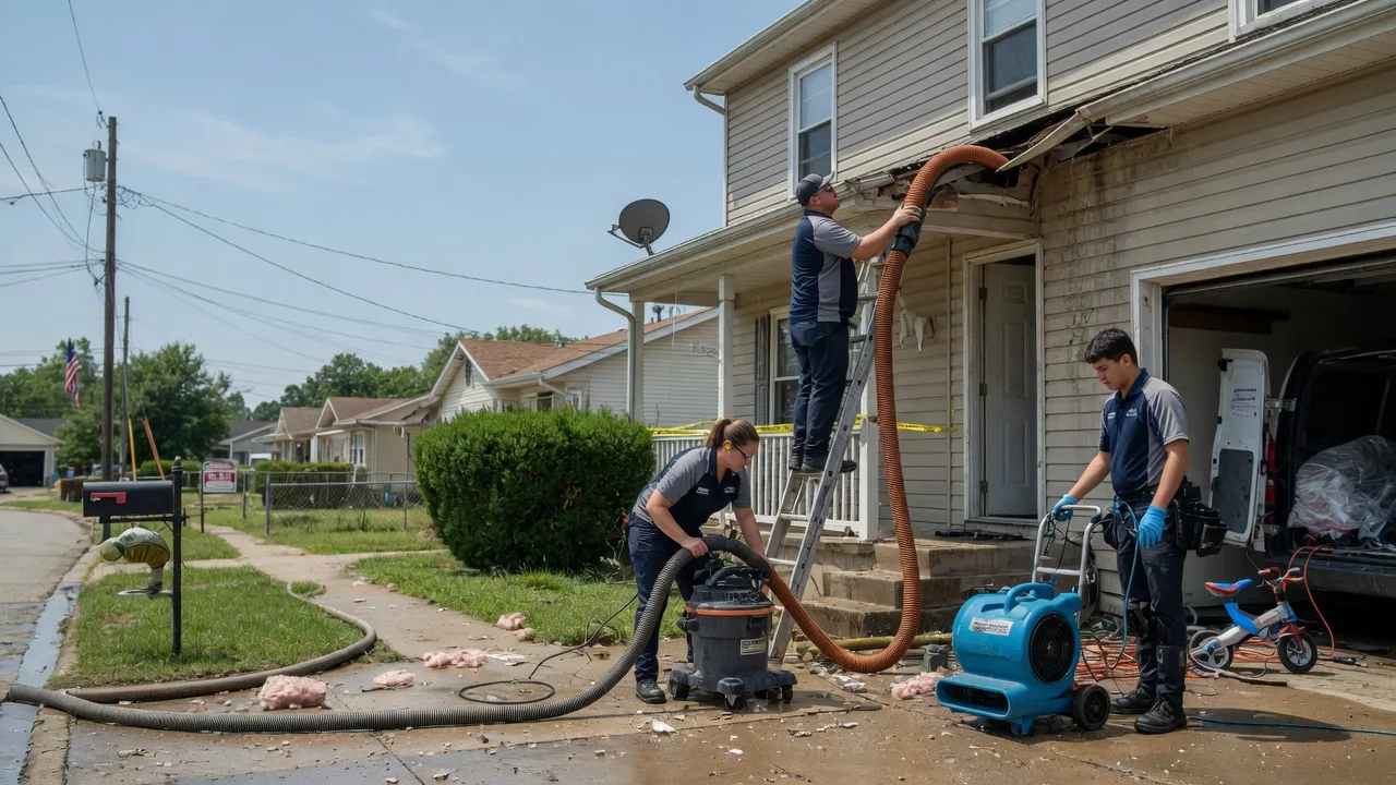 Water Damage Restoration in Guntown, MS near me